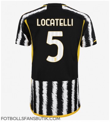 Juventus Manuel Locatelli #5 Replika Hemmatröja Damer 2023-24 Kortärmad